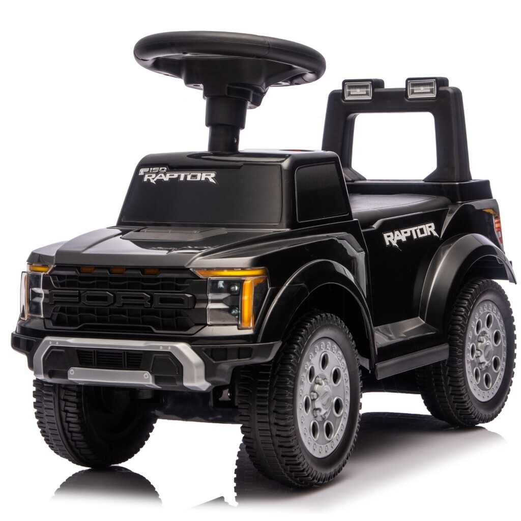 Ford F150 Raptor Gåbil med lys og lyd, sort