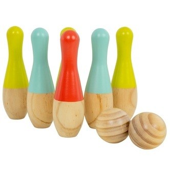 Kegle havespil i Træ