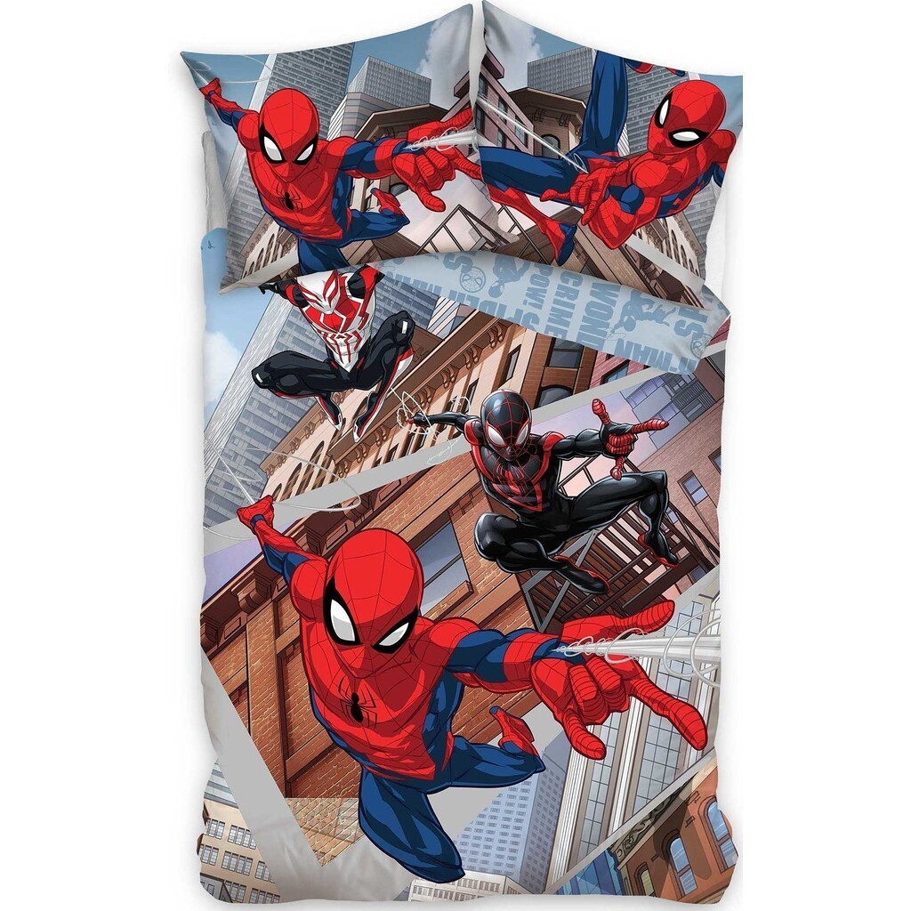 Spiderman Sengetøj 150 x 210 cm - 100 procent bomuld