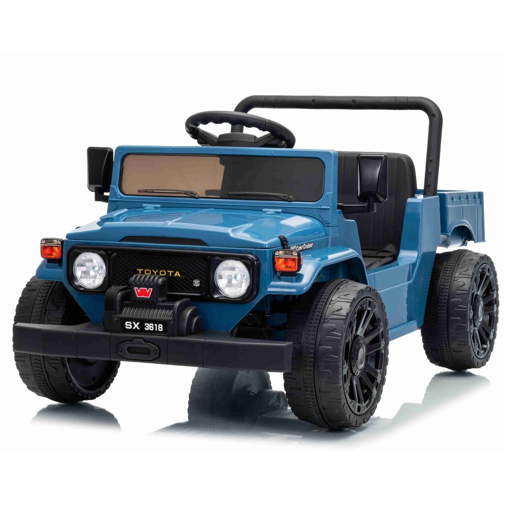 TOYOTA Land Cruiser FJ45 EL Pick-up til børn med el tiplad til Børn Blå