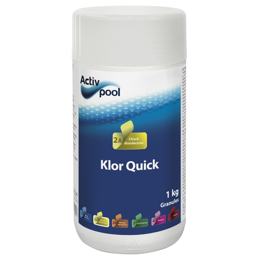 ActivPool Klor Quick - hurtigklor granulat 1kg