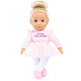 Anna Prima Ballerina Dukke 33 cm med blødt krop og søvnige øjne