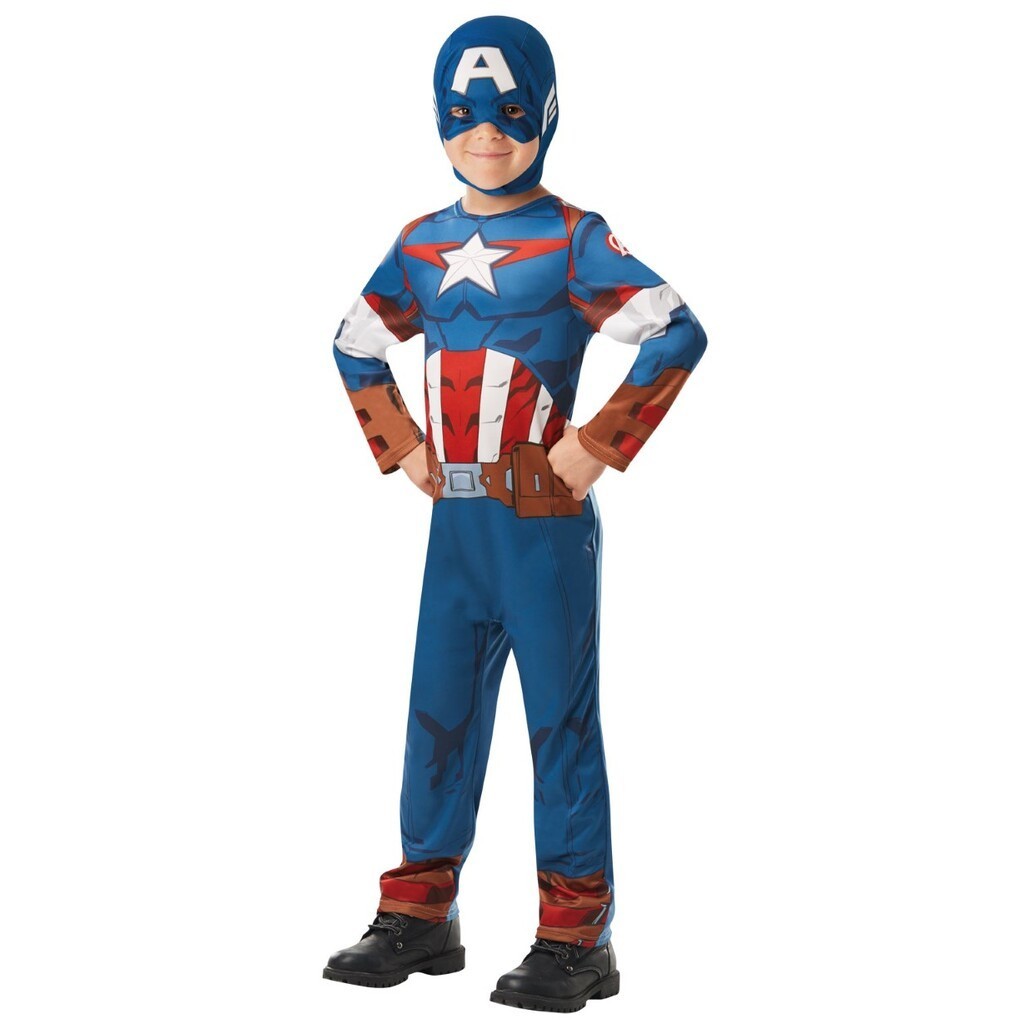 Captain America Classic Avengers børnekostume