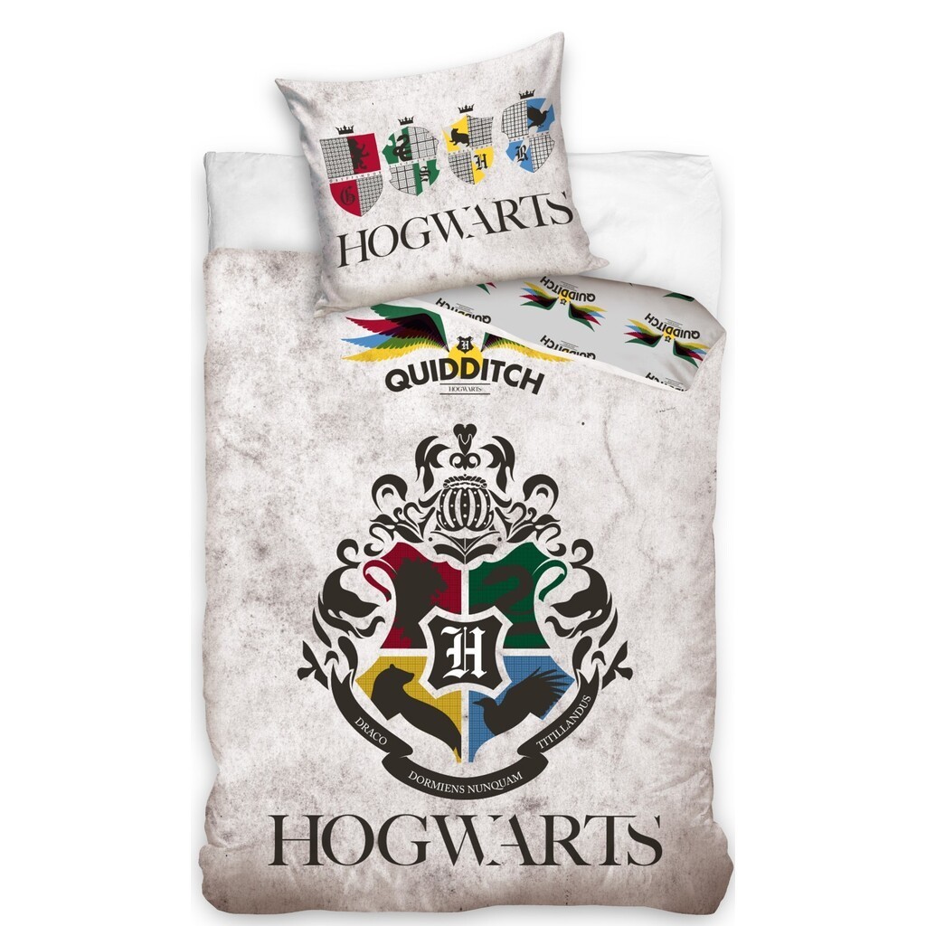 Harry Potter Quidditch Sengetøj, 100 procent bomuld
