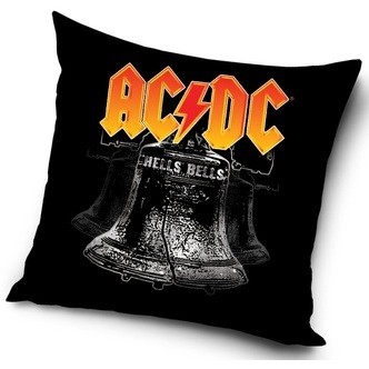 ACDC  pudebetræk 40 x 40 cm