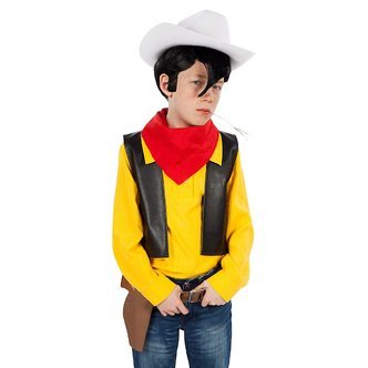 Lucky Luke Cowboy Børnekostume / Udklædningstøj(Str. 122-128/122-128)