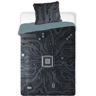 Teenager AI Sengetøj 140x200 cm - 100 procent bomuld