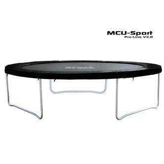 MCU-Sport Pro-line 3,05m Sort Trampolin V3.0