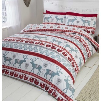 Scandi sengetøj til dobbeltdyne, 200x200cm