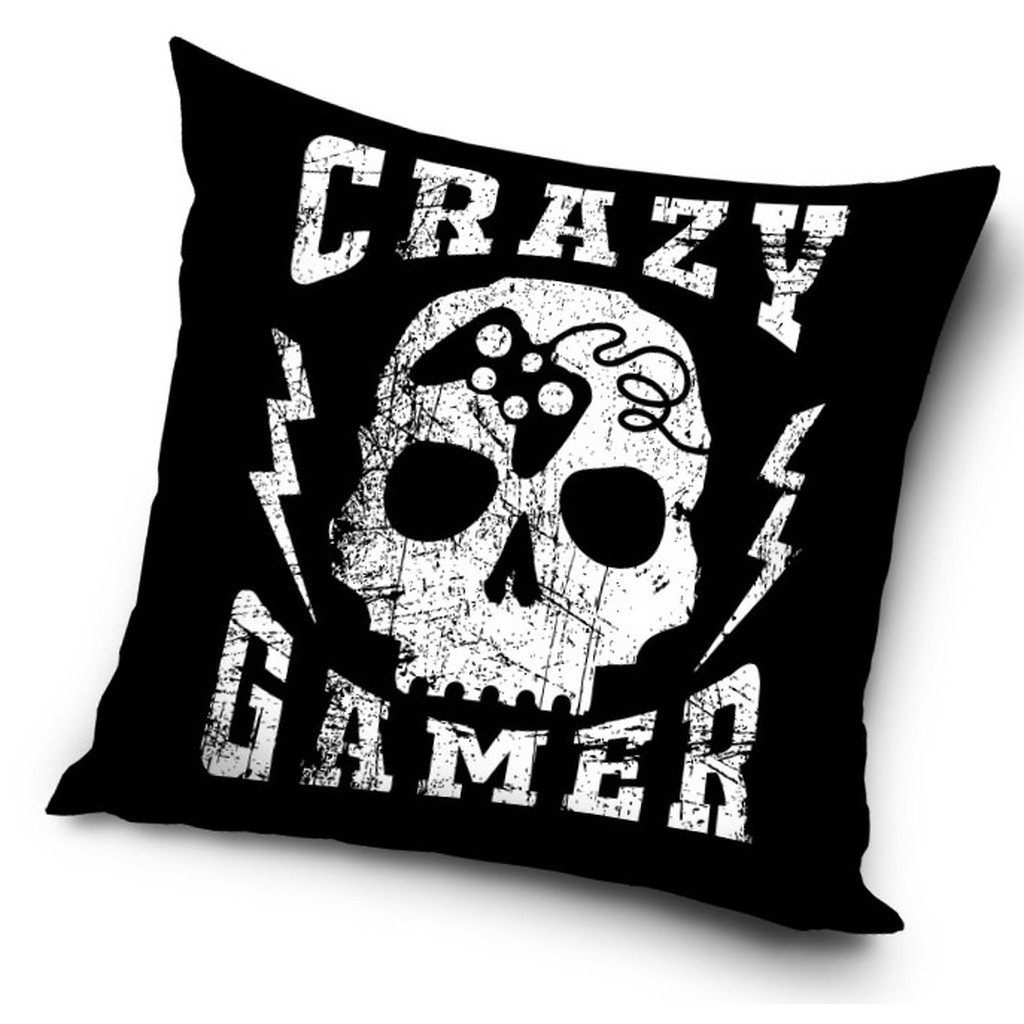 Crazy Gamer pudebetræk 40 x 40 cm