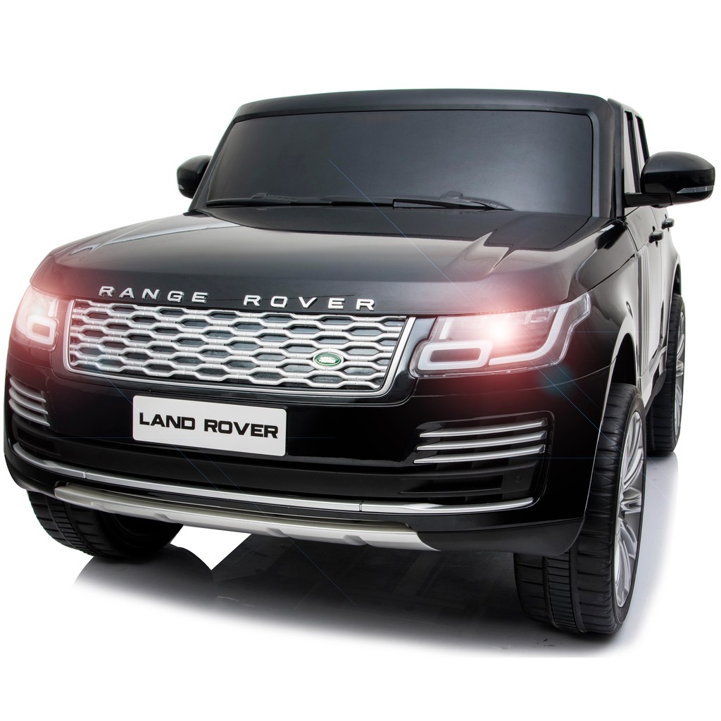 Range Rover Sport XL Elbil til børn m/Lithium + Gummihjul + Lædersæde