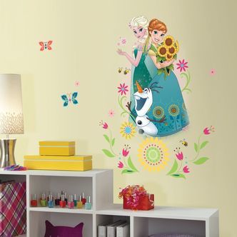 Disney Frost Anna, Elsa & Olaf Wallstickers