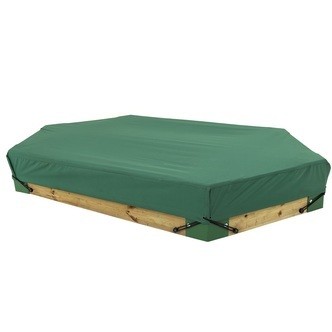 Hörby Bruk Træ Sandkasse 210 + Overdækning