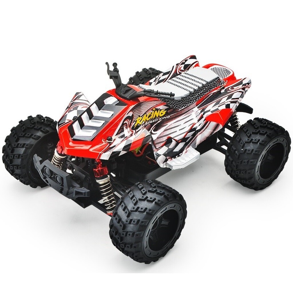 Guokai ATV 1:16 4WD Fjernstyret 2.4Ghz 35km/t Rød