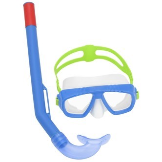 Dykkersæt ''Aqua Cham'' (Maske + Snorkel) 3-6 år, Blå