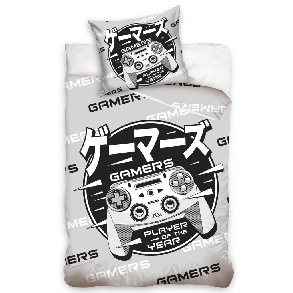 Gamer Sengetøj ''Player of the year'' - 100 procent bomuld