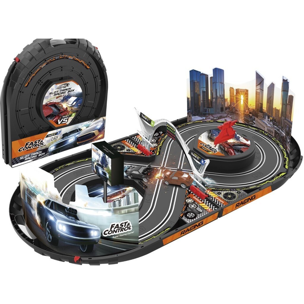 Fast & Control Racerbane Kuffert til børn 1:43