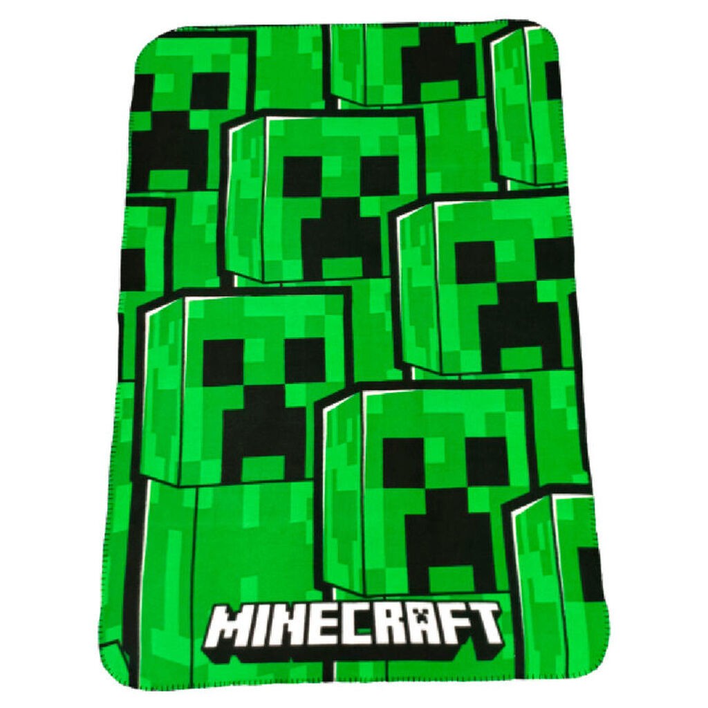 Minecraft Fleece tæppe - 100 x 140 cm