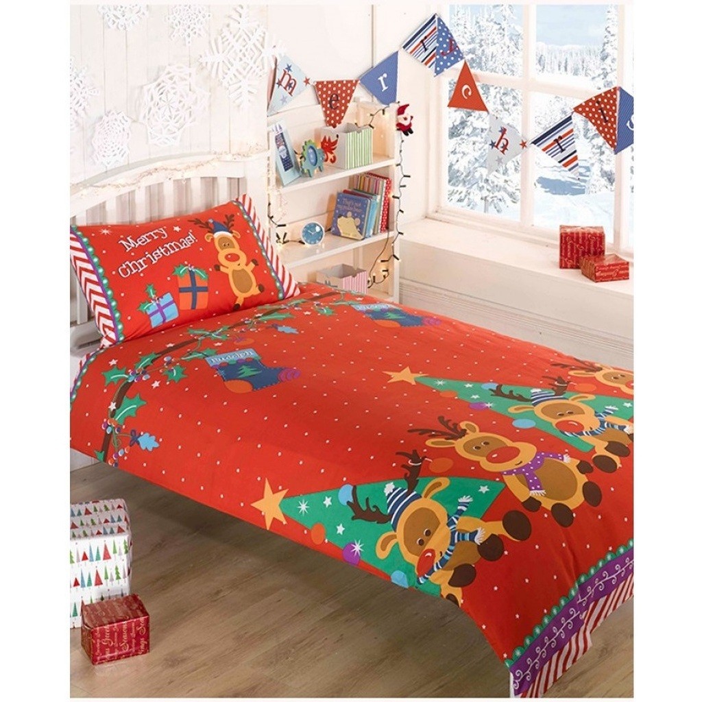 Jule Rudolf Sengetøj - Rensdyr