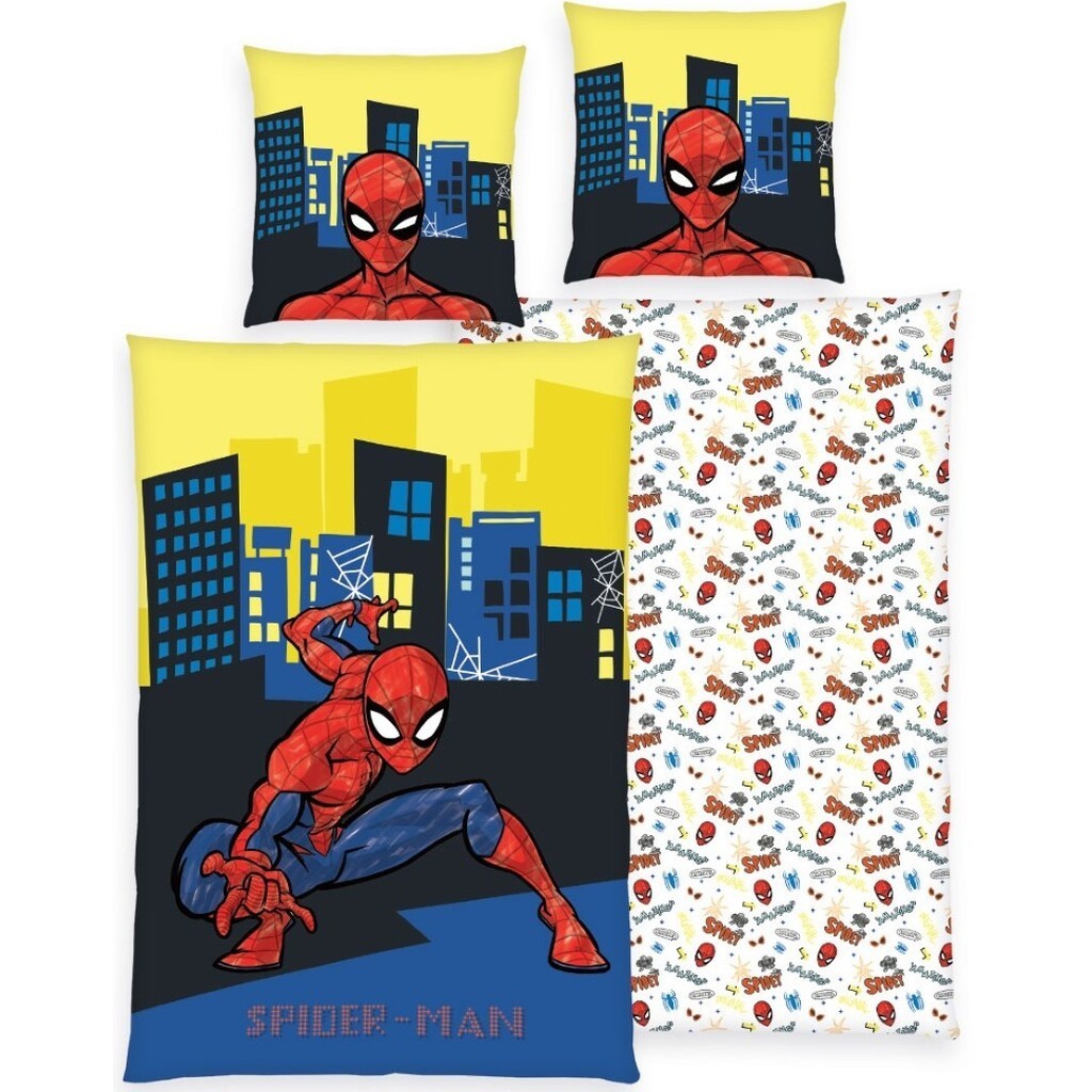 Spiderman Sengetøj - 100 procent bomuld