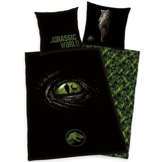Jurassic World 2-1 Sengetøj - 100 Procent Bomuld
