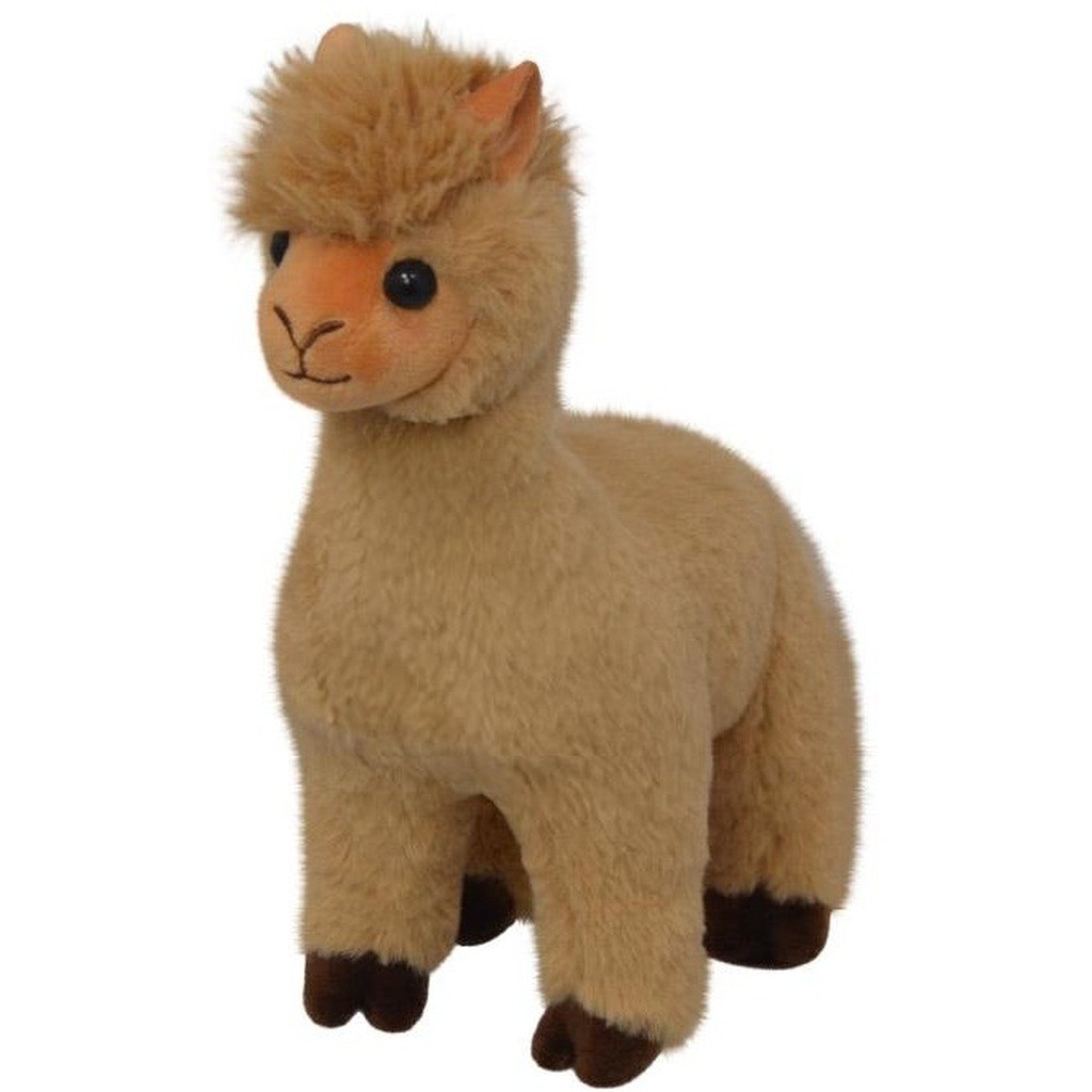 Alpaca Plysbamse 21x26 cm - All About Nature