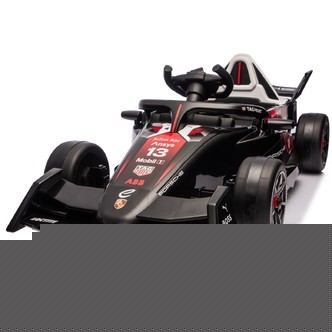 Porsche Formula E 12V elbil til børn m/Gummihjul, 2.4G, Lithium