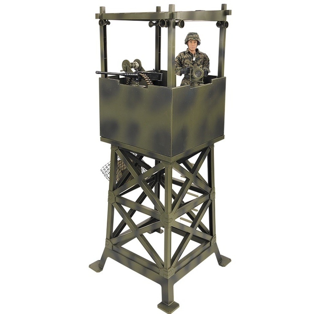 Militær Udkigstårn 1:6 med Action Figur 30,5cm 1:6 (Model 2024)