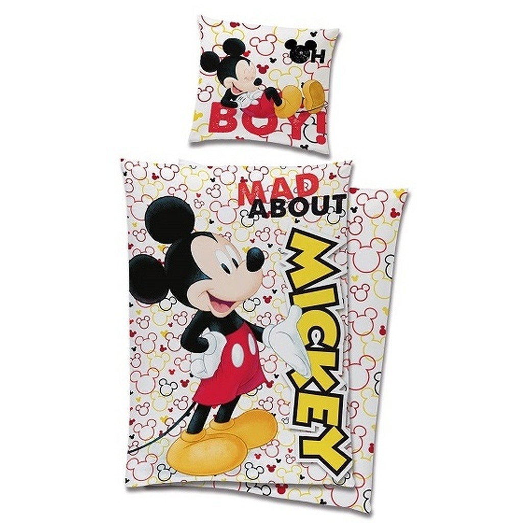 Mickey Mouse Sengetøj 150 x 210 cm - 100 procent bomuld