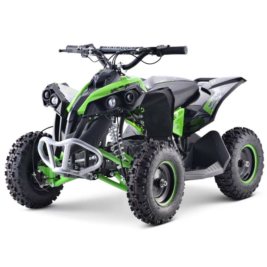EL  Mini ATV Renegade 1000W m/fart begrænser+lys Grøn