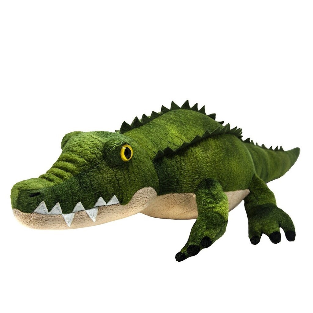 Krokodille Tøjdyr 49x11 cm - All About Nature