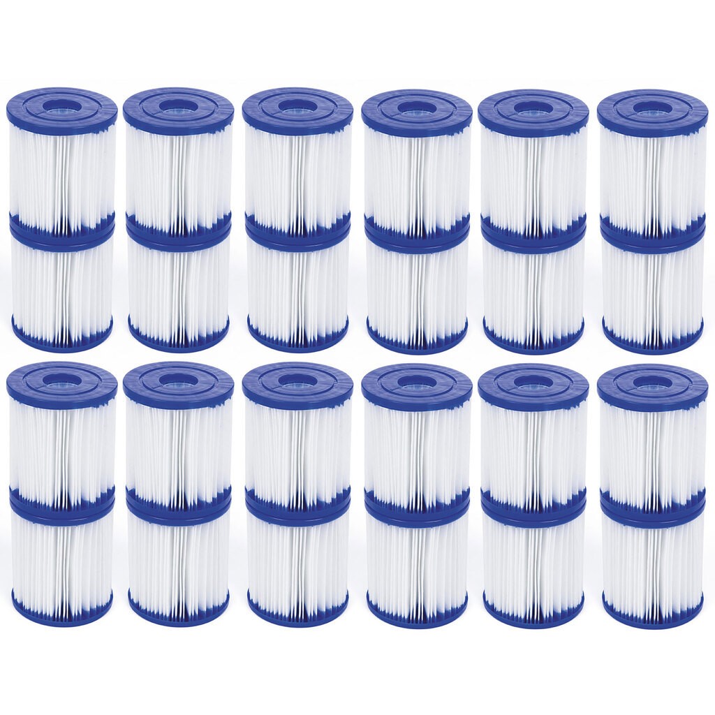 Bestway Filterpatron 1 8x9 cm 24 stk (Bestway varenr 58093)