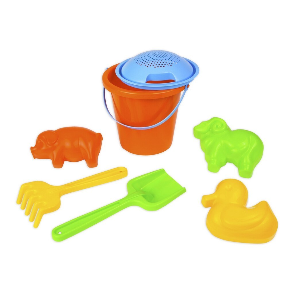 LENA Happy Sandsæt inkl. si, 7 dele