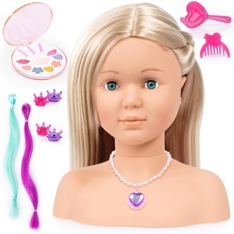 Super Model Deluxe Sminke og Frisørhoved