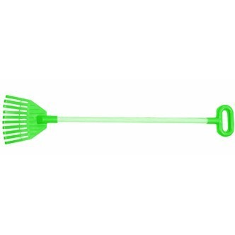 Rive til blade med træskaft til børn