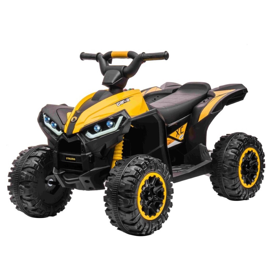 XC-Sport EL ATV til børn 11,1V m/2.4G Remote, Gul