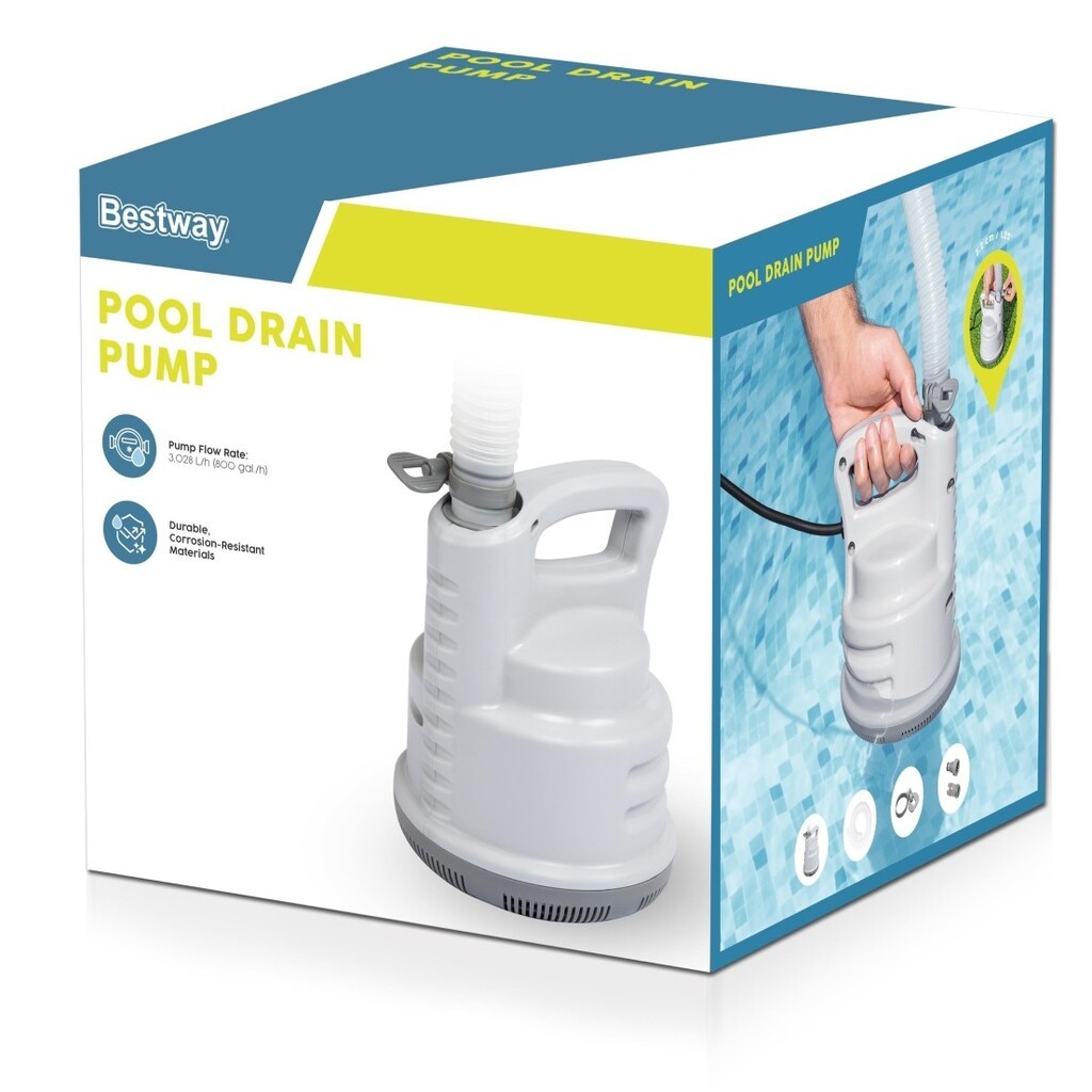 Bestway Flowclear Pool+ Drain Pumpe til tømning af pool
