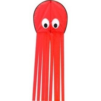 blæksprutte Rød drage til børn fra 6 år,  230 x 60 cm