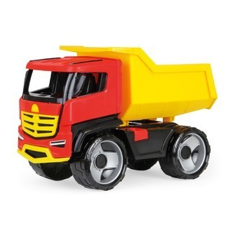 GIGA TRUCKS Kæmpe dumper i titanium, 51 cm