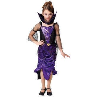 Gothic Vampyr Lilla Kappe udklædningstøj til børn(Str. 140/9-10 (XL))