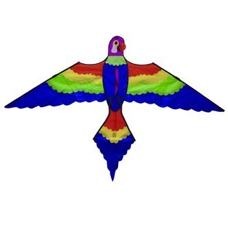 Papegøje drage til børn fra 4 år,  150 x 96 cm