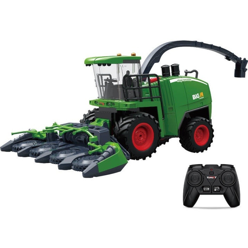 Fjernstyret Mejetærsker Silage 1:24 Alloy 2.4G