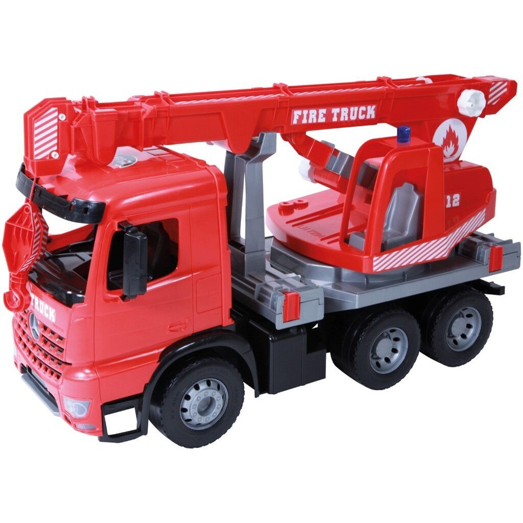 Mercedes-Benz Kæmpe Brandbil med Kran, 70 cm