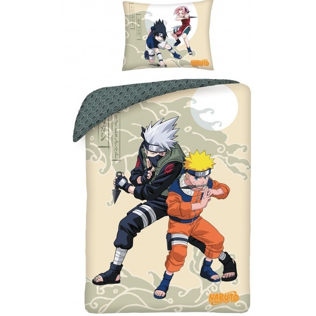 Naruto Sengetøj model 5 - 100 procent bomuld