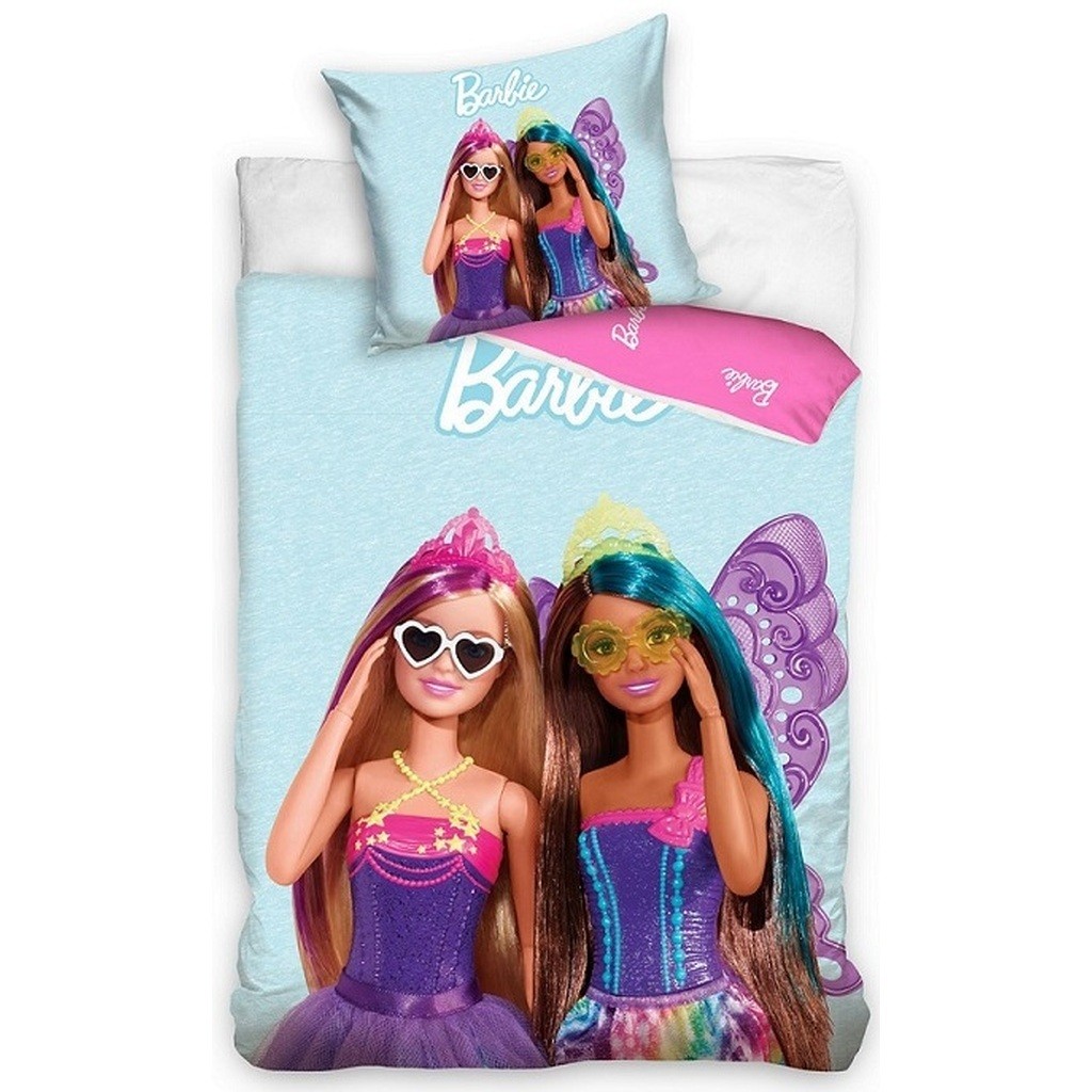Barbie Sengetøj 140x200 cm - 100 procent bomuld