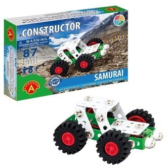 Off-road bil Metal Konstruktionsbyggesæt - Samurai