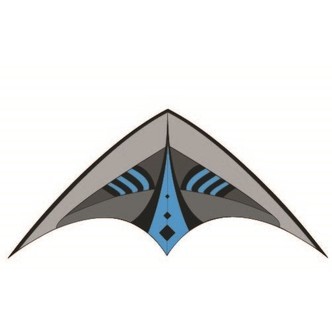 Stunt Air Glider 120 Trickdrage til børn fra 6 år med 2 liner, 120 cm