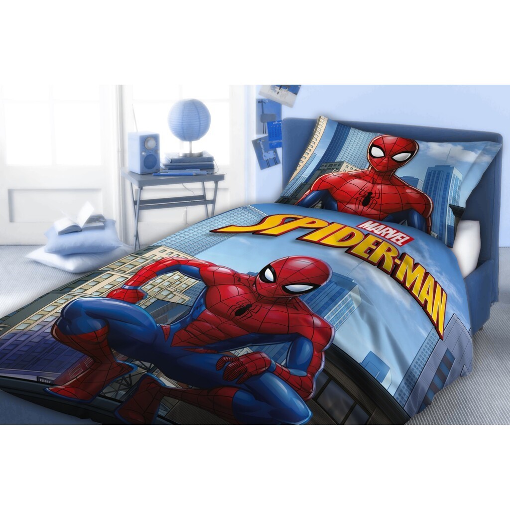 Spider-Man Sengetøj - 100 procent bomuld