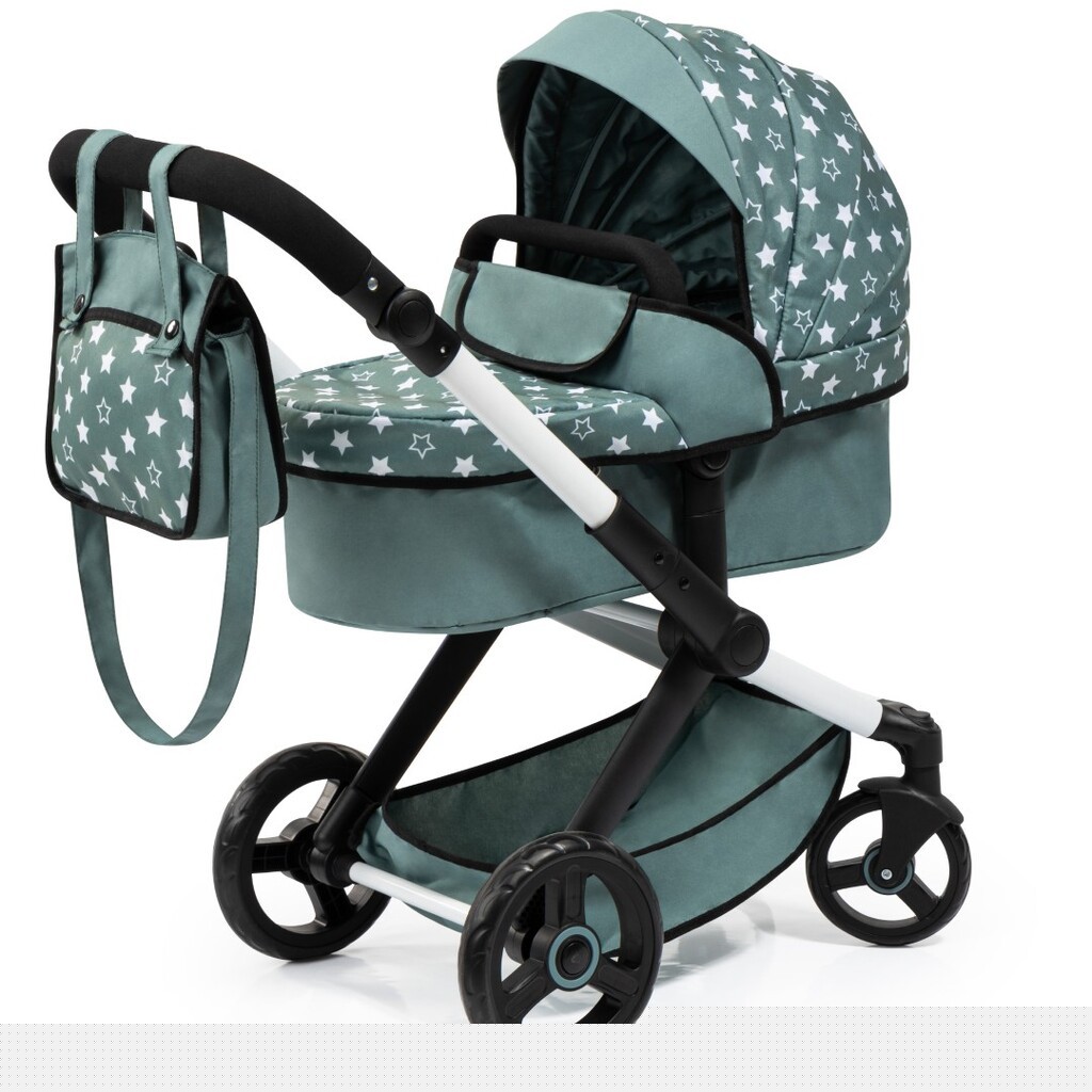 Bayer Design Kombi Dukkevogn XEO, grøn