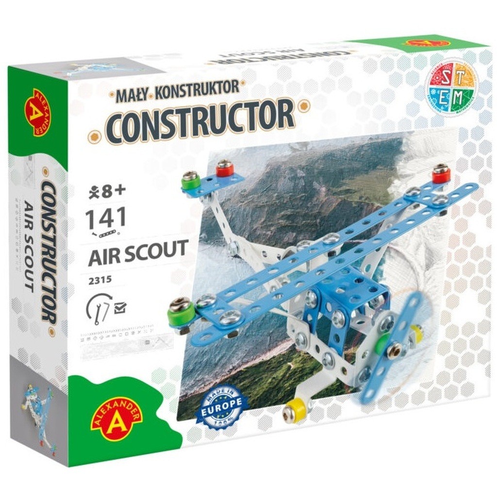 Fly Metal Konstruktionsbyggesæt - AIR SCOUT